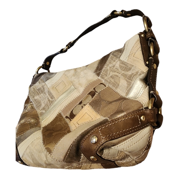 Coach CHELSEA KATARINA Patchwork Canvas Purse - Picture 7 of 16